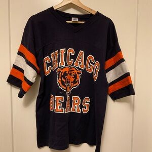 Vintage Chicago Bears Tshirt Mens L Womens XL Logo 7 NFL Jersey Football